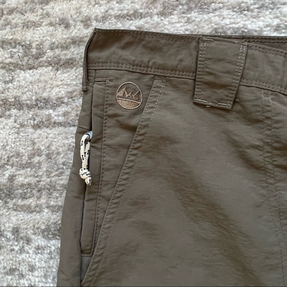 Wrangler Cargo Pants 100% Nylon Brown Workwear Men Size 40 30 - Picture 4 of 9